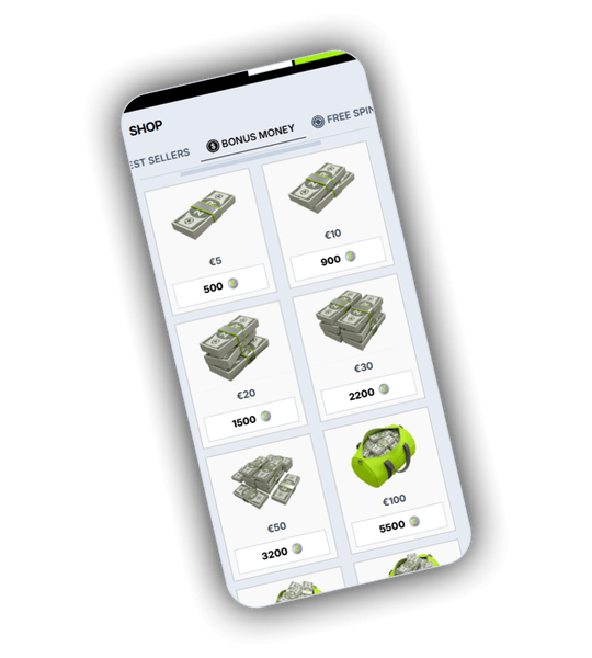 Zoccer Casino Bonus Shop